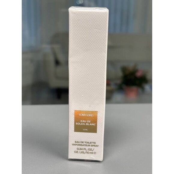 ✨Tom Ford – Eau de Soleil Blanc EDT 10mL Travel Spray (New in Box)✨ - Picture 1 of 1